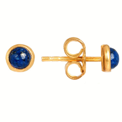 Petite Lapis Lazuli Studs